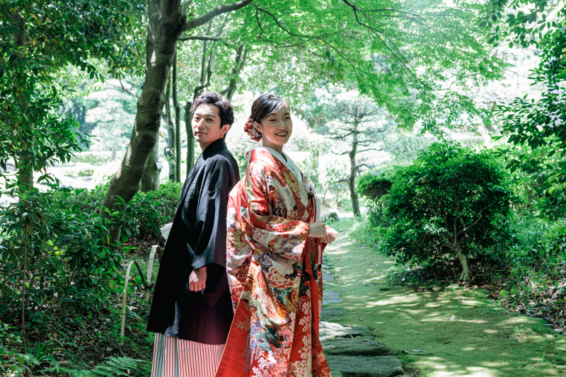 【早割り2ヶ月前】和装+洋装ロケプラン♪衣装ランクアップなし|¥478,500→¥185,000(選べる特典付き)