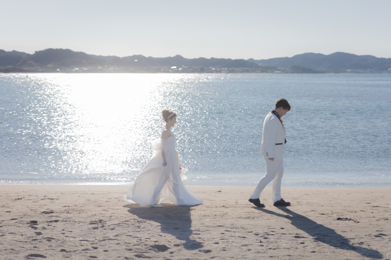 VOW VISION【オーダーメイドアルバム・オーダーブーケ付き】洋装２着・２箇所ロケ｜衣装ランクアップなしで安心♡