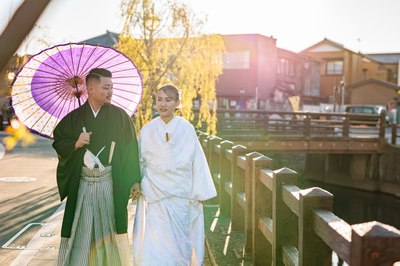 【早割２ヶ月前】和装＆洋装ロケーション撮影｜衣装のランクアップなし◎事前衣装合わせあり