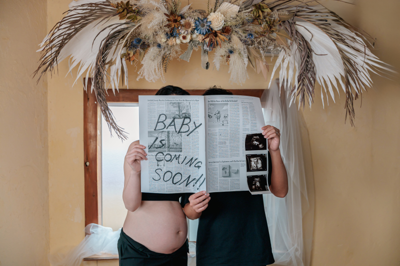 【マタニティフォト】お腹の中にいる「今」を大事に。ドレスプラン+¥33,000