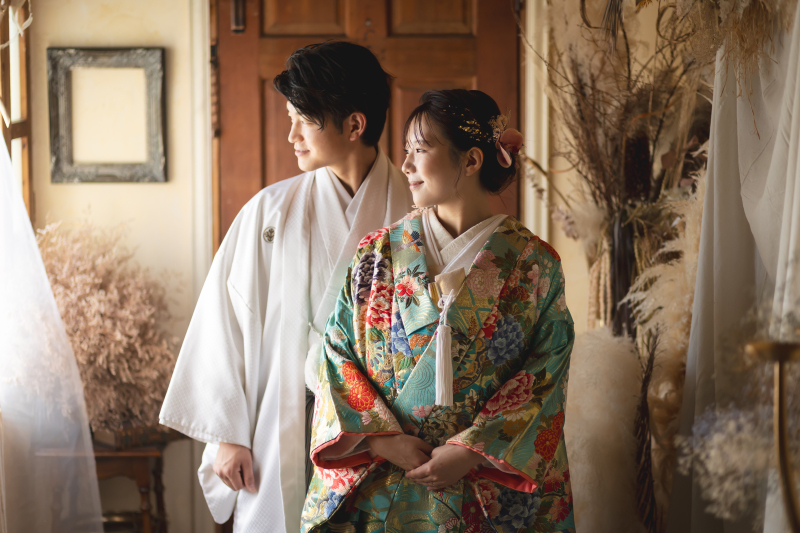 【8月までの撮影限定】3.5万円OFF|和装スタジオ+洋装サンセットロケ|衣装、美容、小物付|215,000円→180,000円