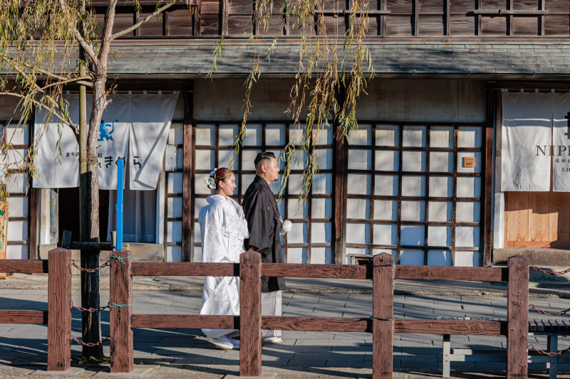 【早割２ヶ月前】和装＆洋装ロケーション撮影｜衣装のランクアップなし◎事前衣装合わせあり