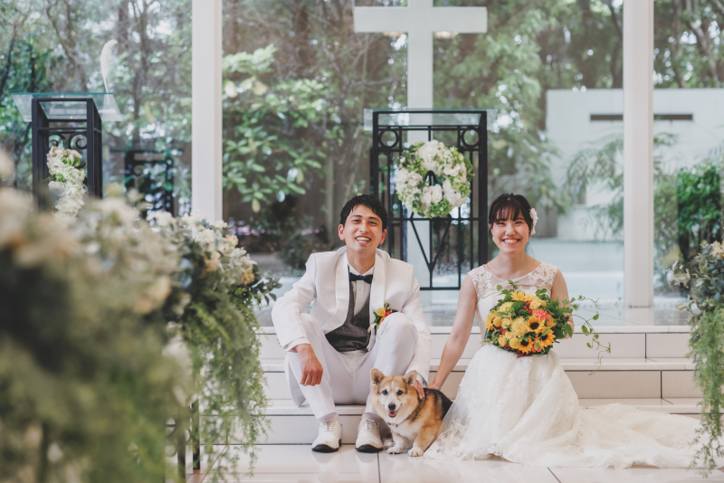 【本格チャペルフォト】洋装1着・家族を呼んでの撮影もOK!写真だけの結婚式が叶います♡