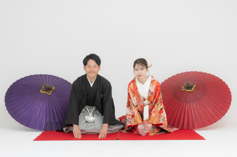 【スタジオ&ガーデン撮影】衣装ランクアップなし|洋装¥95,000・和装¥110,000