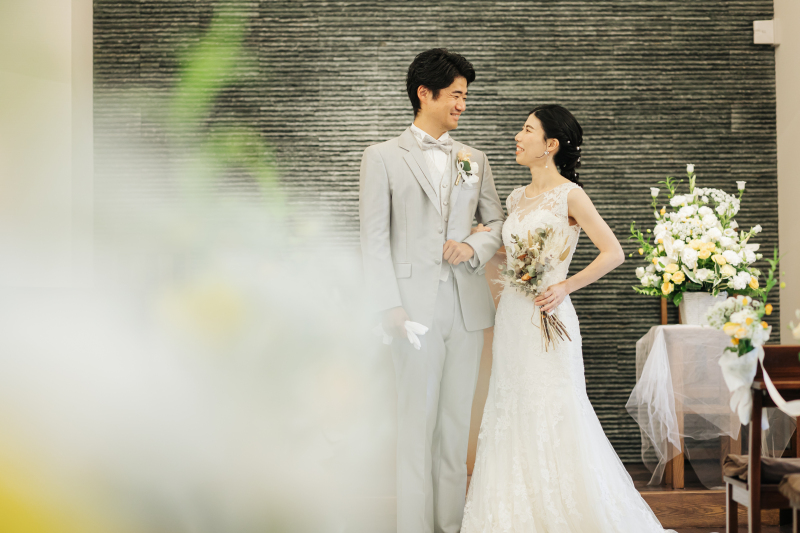 ふたりのスタート♡結婚式・披露宴の撮影も承ります