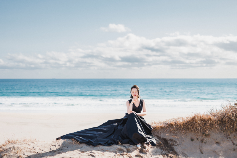 【ソロフォト】綺麗に輝く今を残すソロウエディングフォト