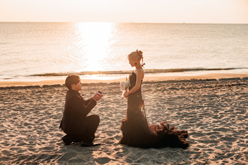 【12月までの平日撮影限定】SUNSET洋装ロケ⭐︎インポートドレスも追加料金なしで選び放題|