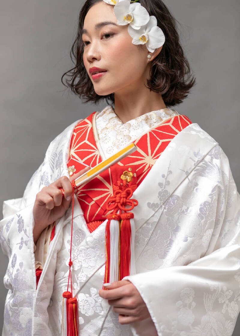 色掛下 麻の葉（赤）