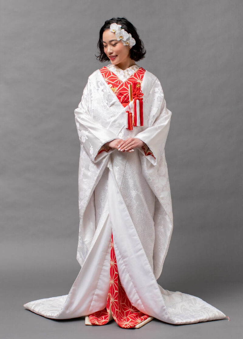 色掛下 麻の葉（赤）