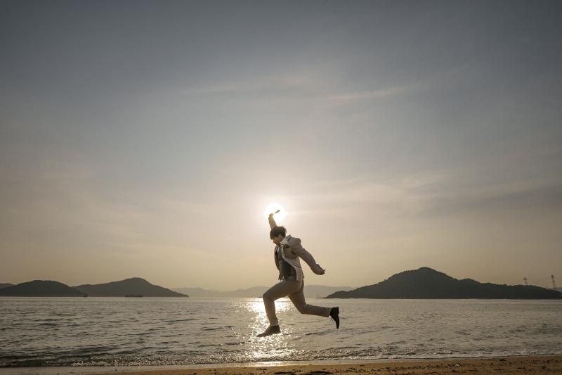 マイケル・ジョーダンポーズ!