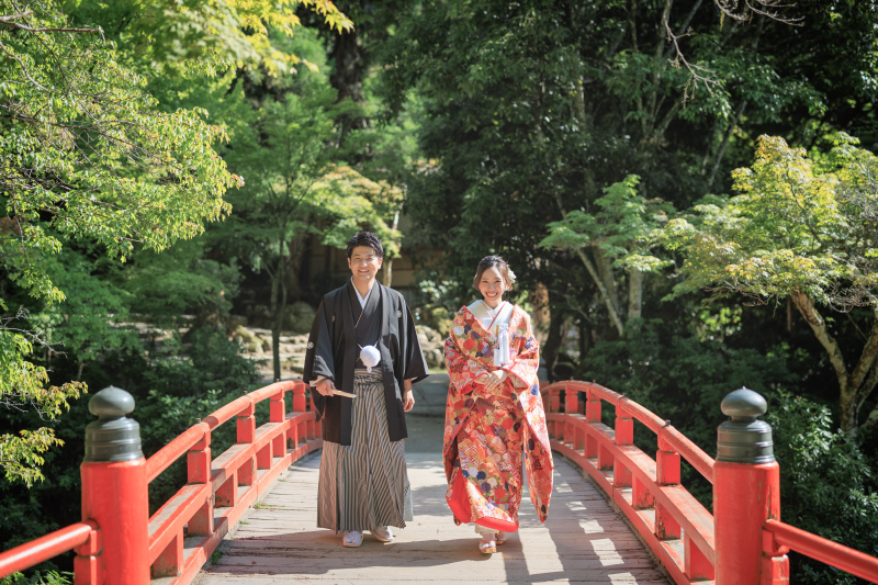 夏の宮島を和装で特別に