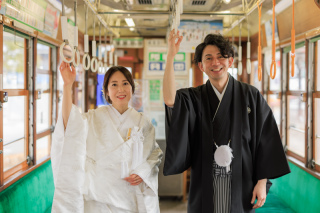 路面電車に揺られて