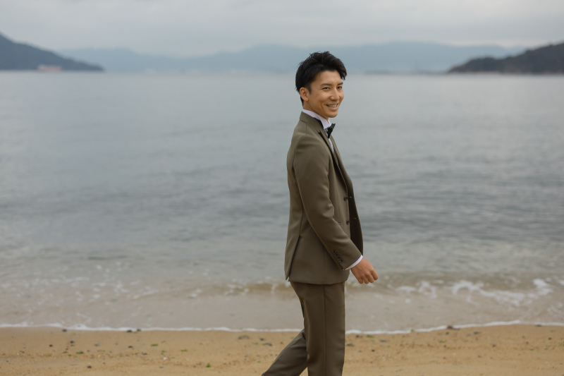 新郎様ソロカット