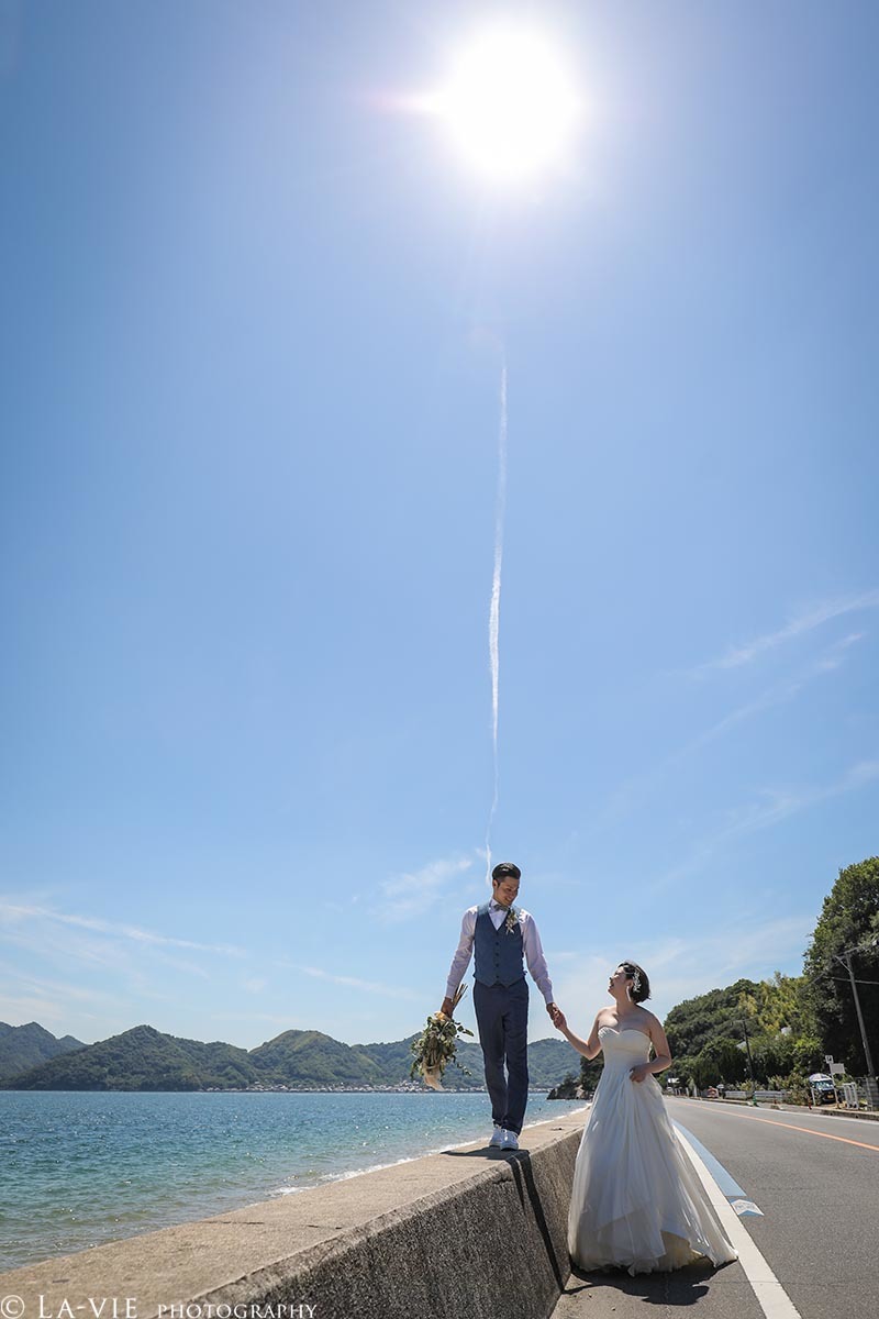広い空と海と・・・