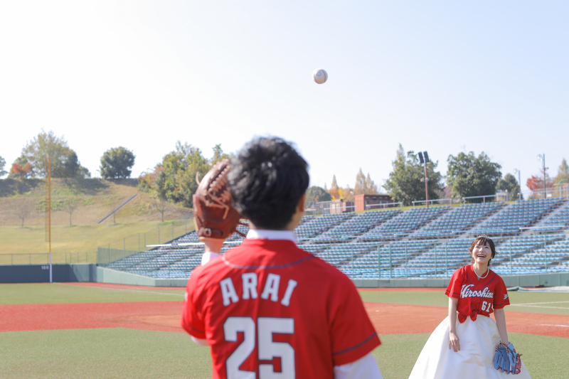 貸し切り!キャッチボール