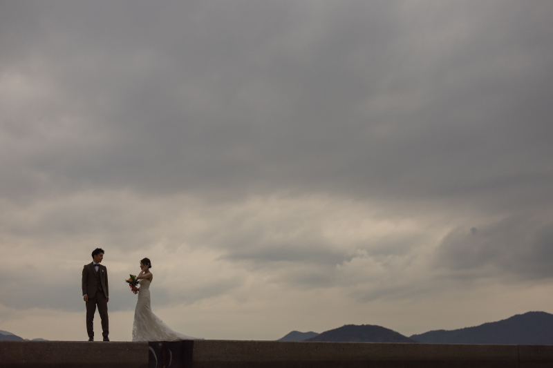 ダイナミックな雲と一緒に