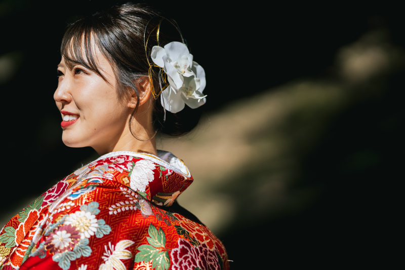 素敵な笑顔と一緒に