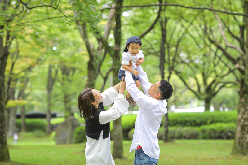 パパとママも一緒に自然なお姿を!