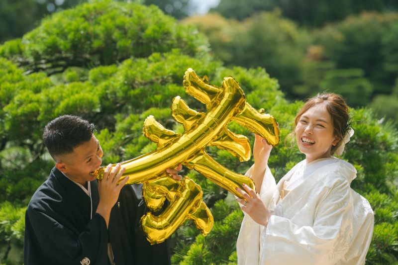 お二人が用意されたアイテムで