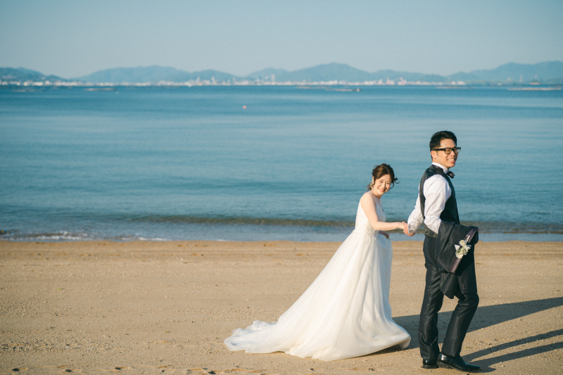 洋装でも楽しめる宮島