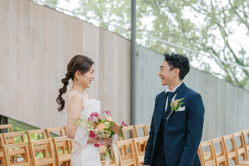 見つめ合う二人