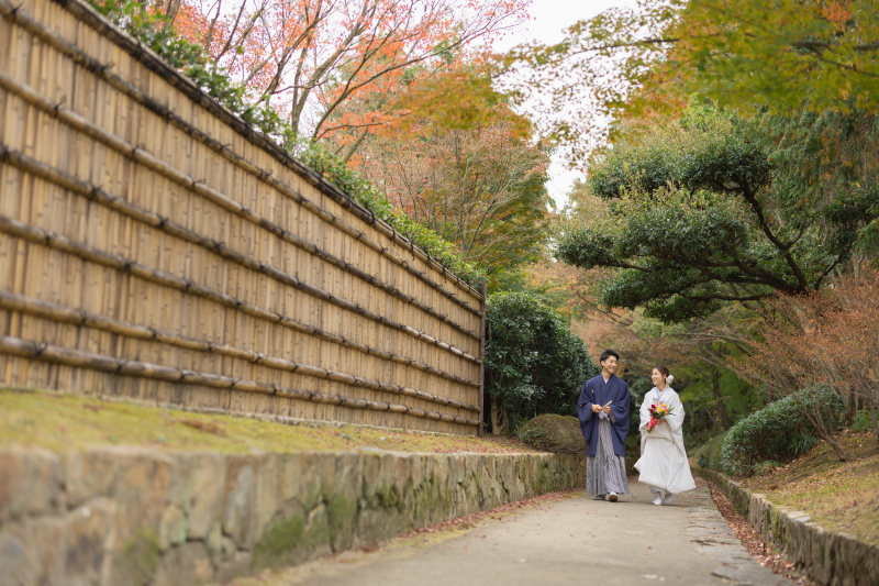 ゆっくり庭園の中を散策