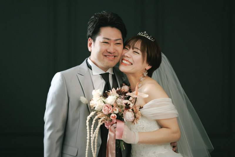 お顔むぎゅっ！