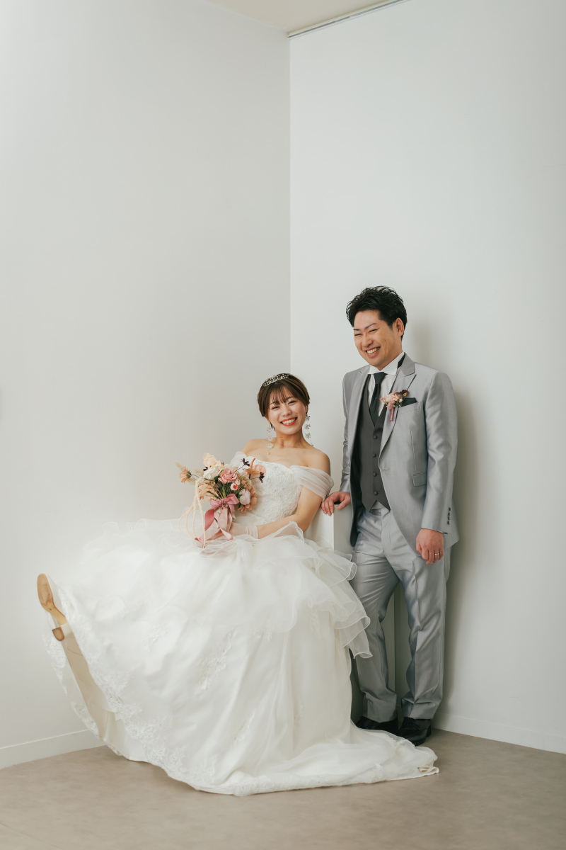 るんるんな新婦様！