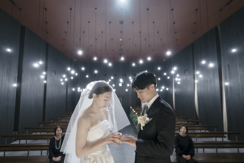 指輪交換セレモニー