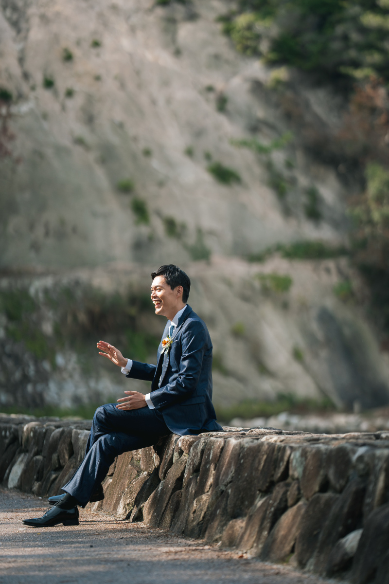 新郎様のソロショット