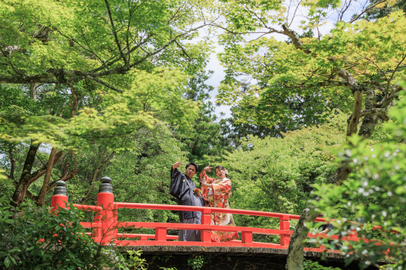 おふたりらしく決めポーズ!