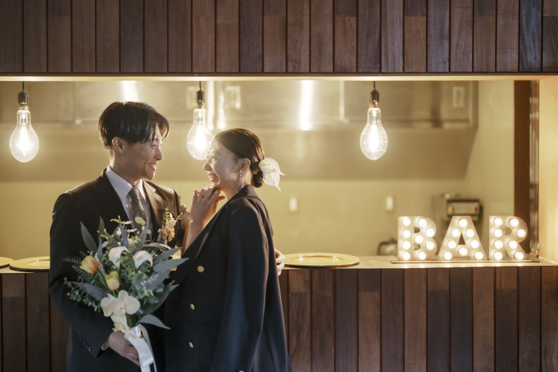 笑顔が素敵なお二人