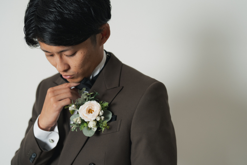 新郎様ソロショット