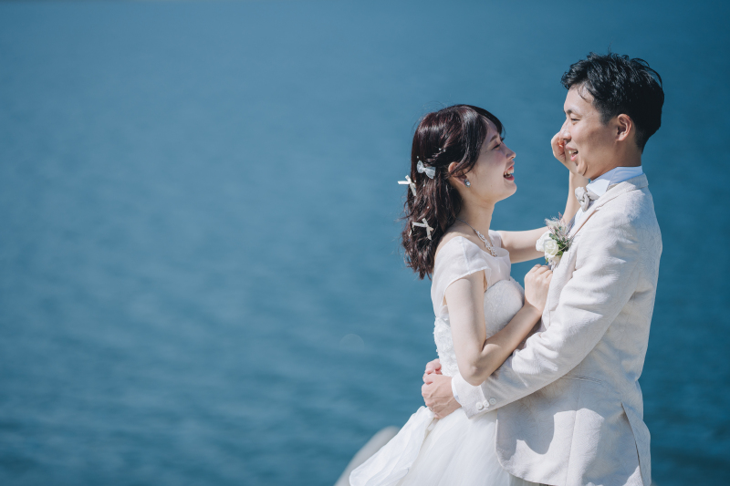 海際で二人で。