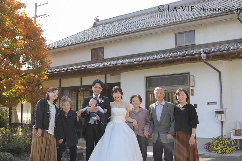 特別な家族写真