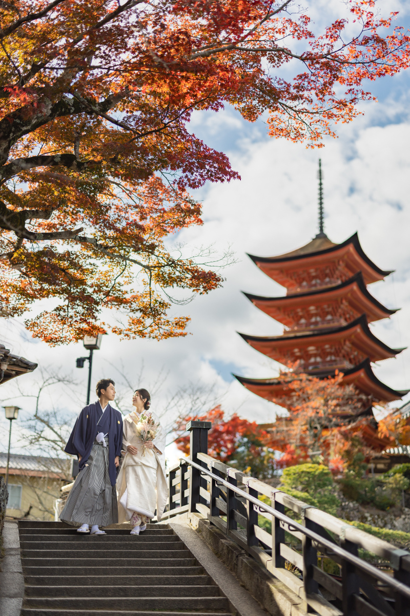 街並みと一緒に