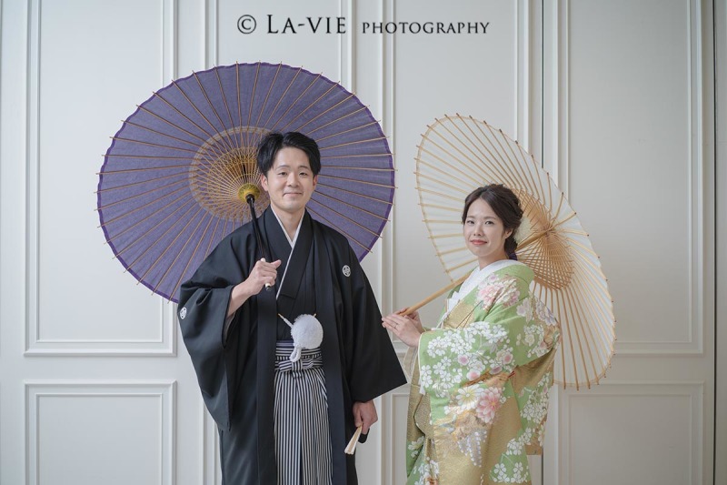 和傘のご用意もあります。