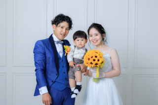ファミリーウェディングフォト