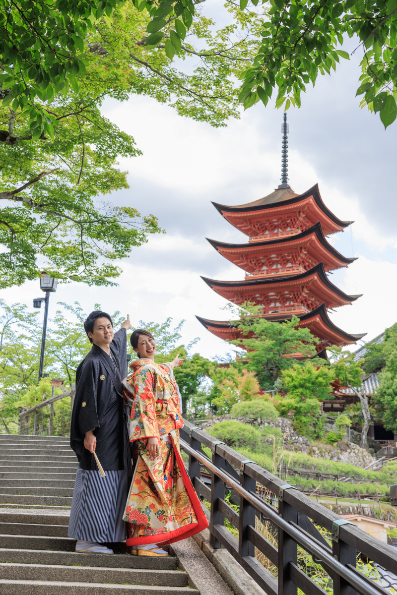 五重塔と一緒に!