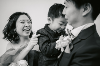 家族で撮るフォトウェディング