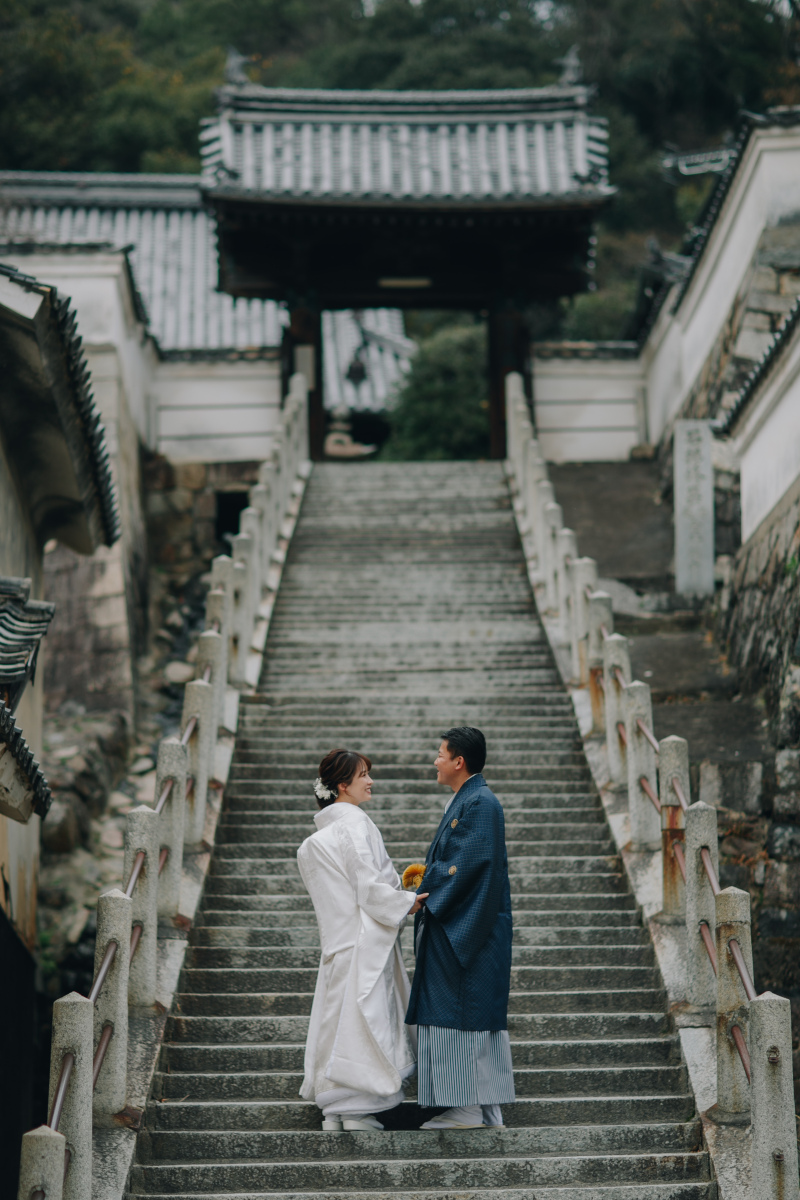 長い階段を登ると・・