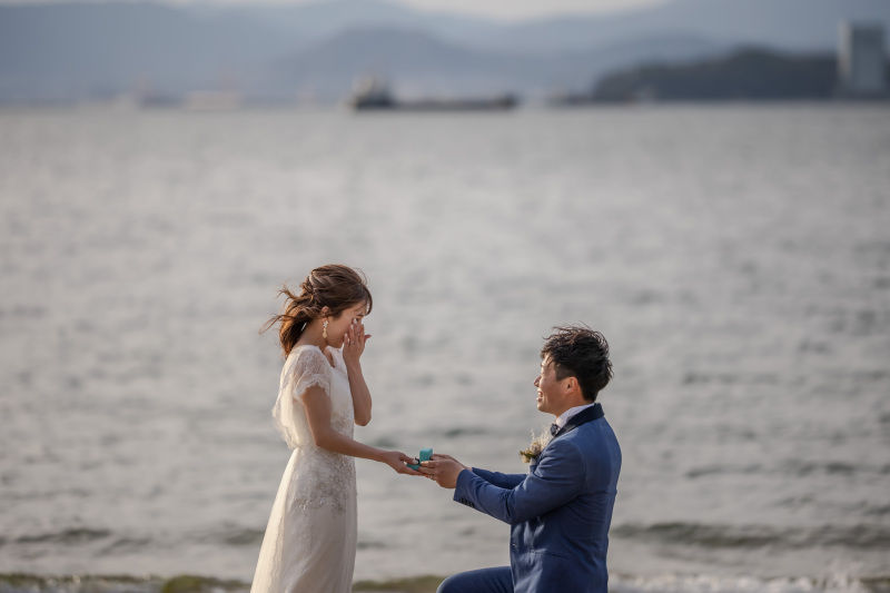 海辺での誓い