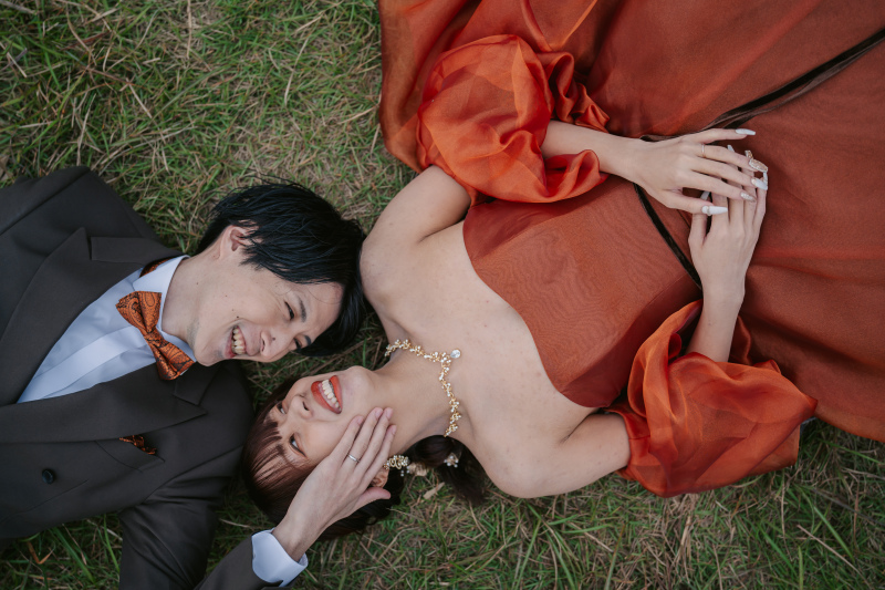 寝そべりショット！