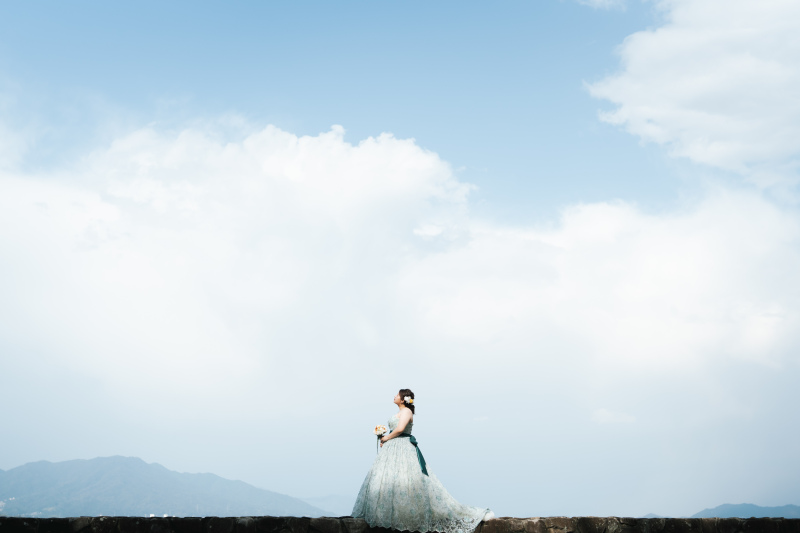 新婦様のソロショット