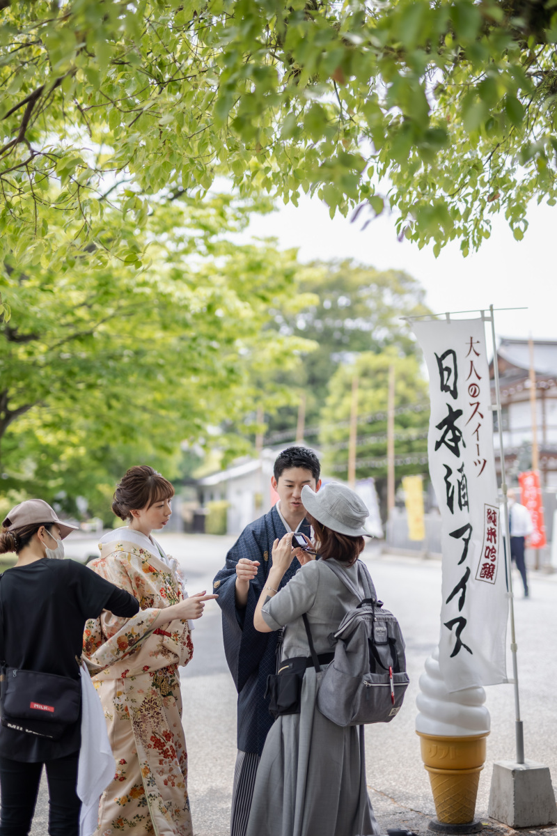 みんなで撮影スタート!!