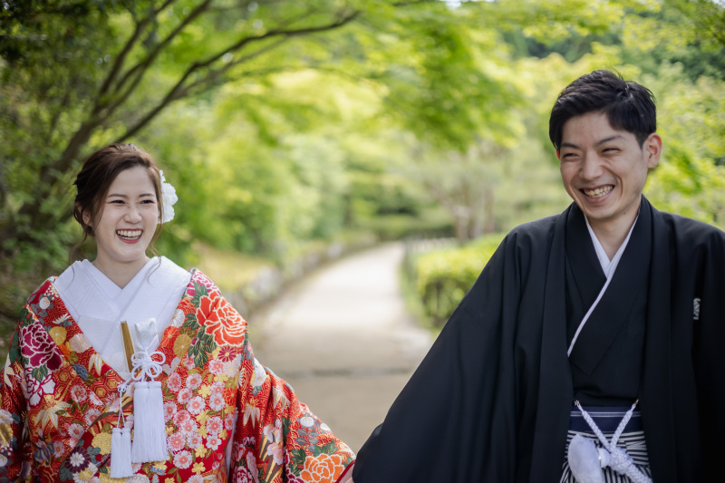 とびっきりの笑顔で