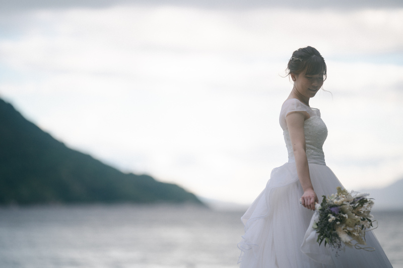 新婦様のソロショット