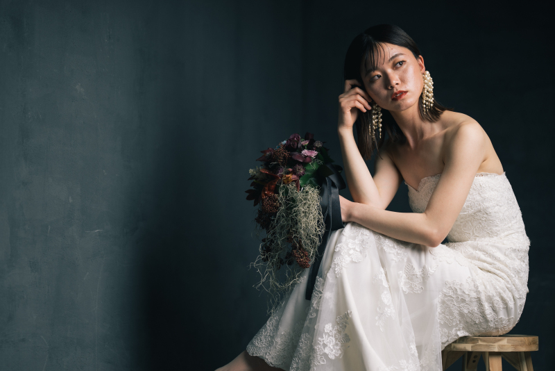 美しい花嫁姿を叶える豊富なドレスライン