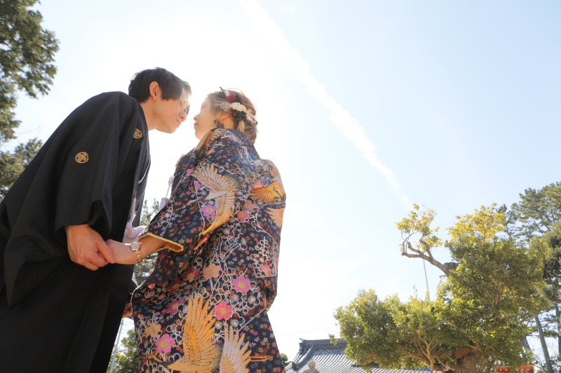 色打掛和装ロケ