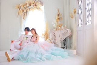 洋装 スタジオ撮影